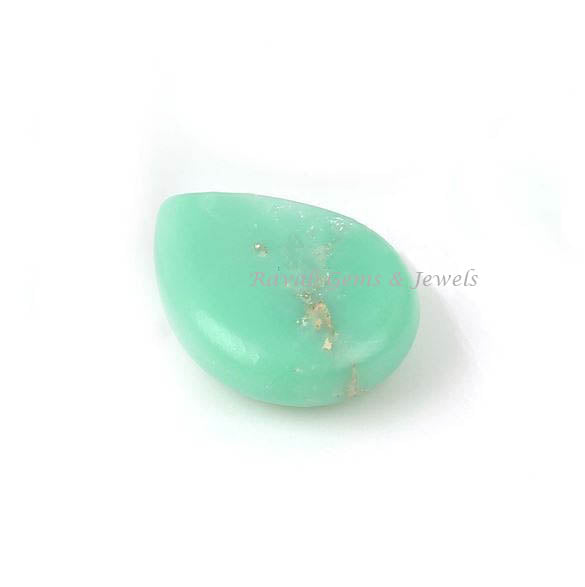 Natural Chrysoprase Pear 5x7mm to 16x22mm Smooth Briolette, Loose Gemstone, Semi Precious Stone, Calibrated Beads For Jewelry Making - 1 Pc